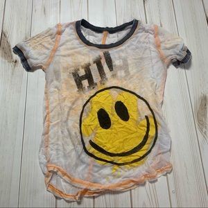 Hi Bye Smiley Face Shirt